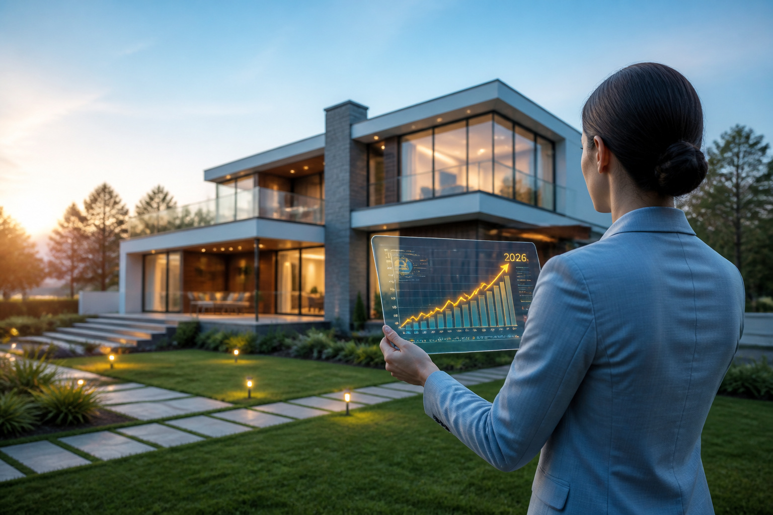 Graphique immobilier futur 2026